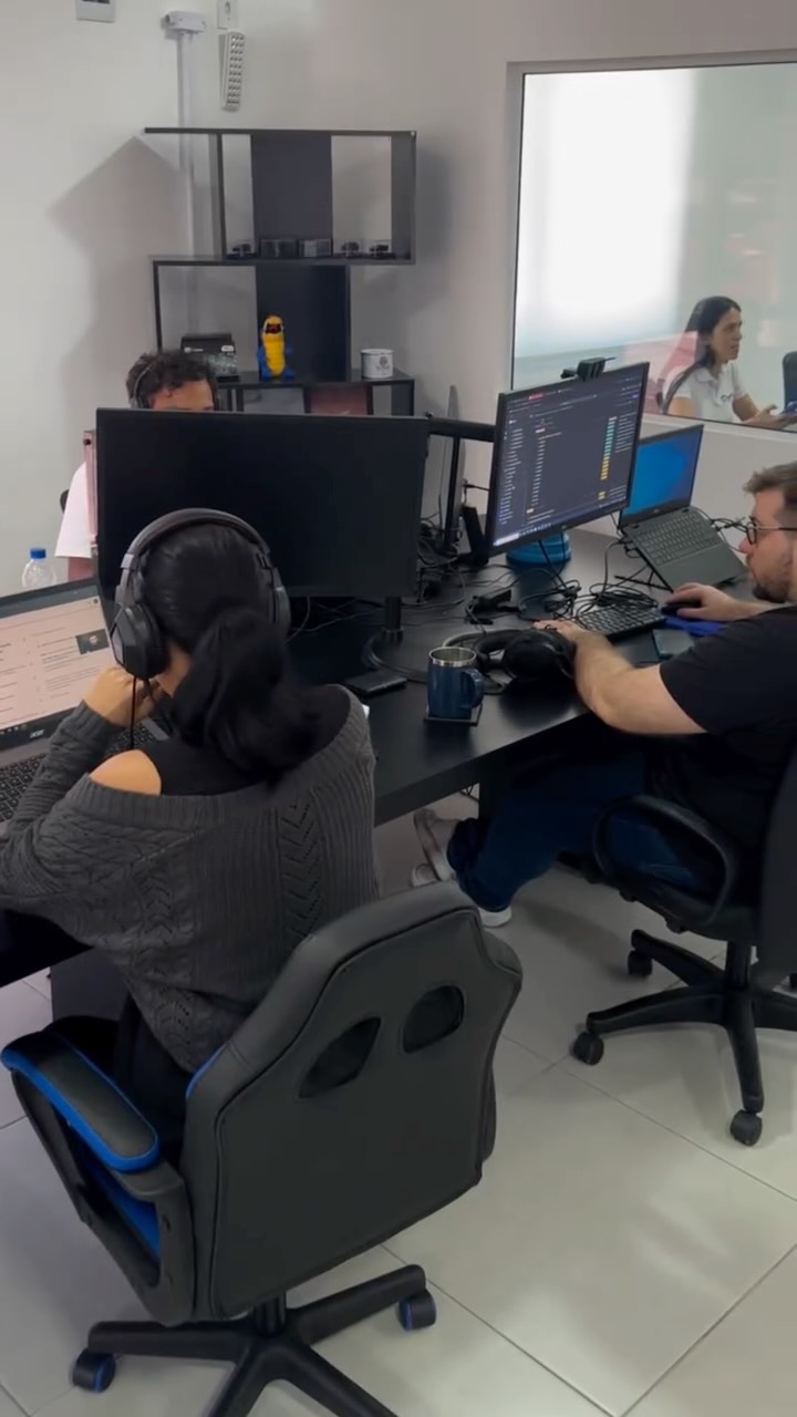 Equipe Target em operação